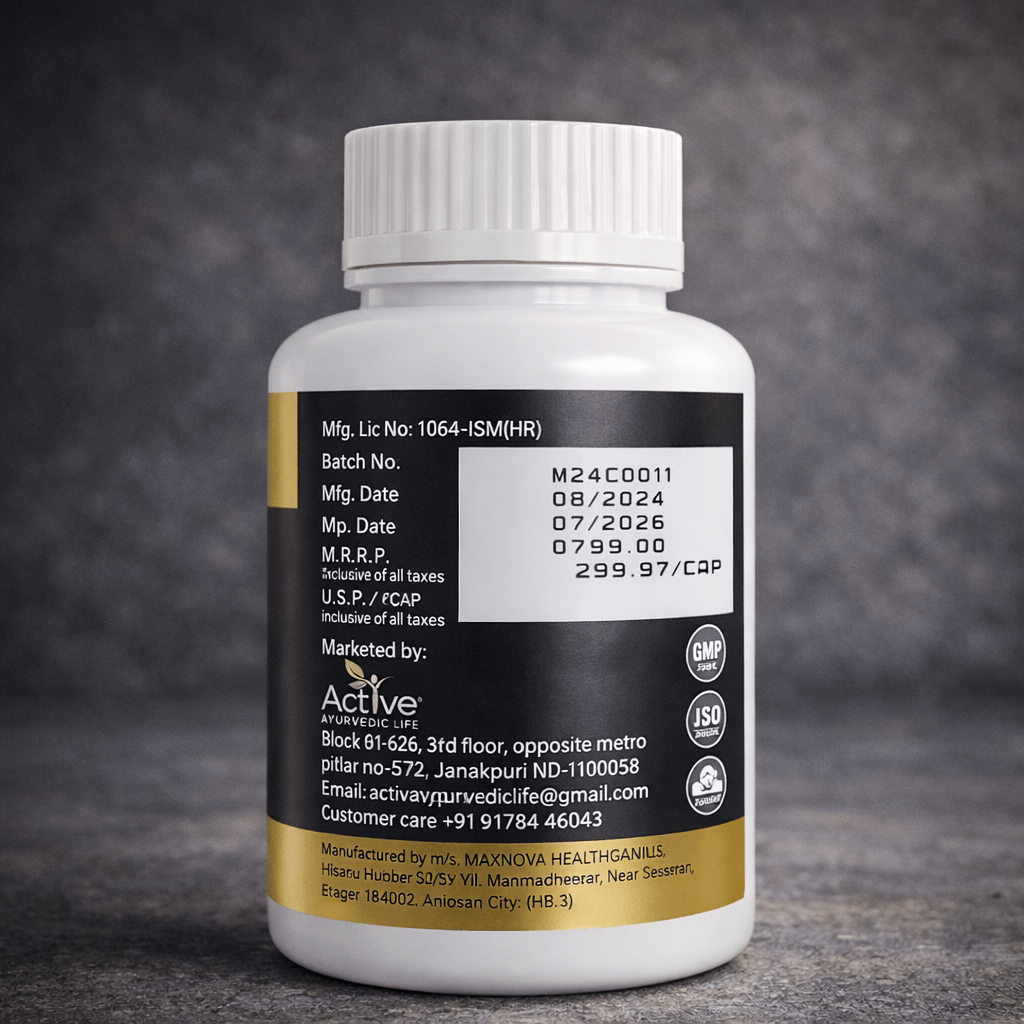 Active Ayurvedic Life – Best Ayurvedic Strength & Vitality Medicine for Men - Image 2