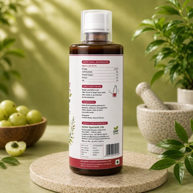 Active PostPreg Care Juice – 500 ml | Ayurvedic Post-Delivery Wellness Formula