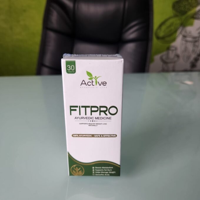Active FitPro Ayurvedic Medicine – 30 Tablets
