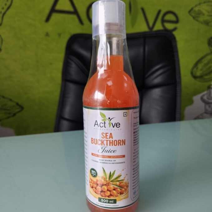 Active Sea Buckthorn Juice – 500 ml | Ayurvedic Nutraceutical